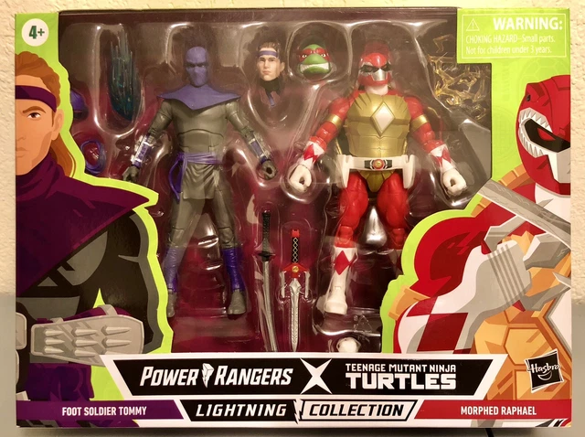 Lightning Collection Power Rangers X Teenage Mutant Ninja Turtles Tommy Raphael