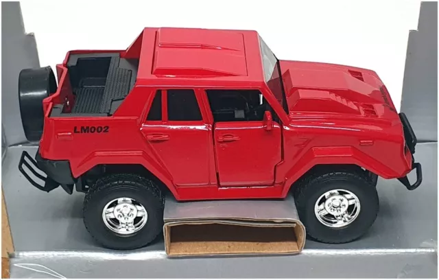 NewRay 1/32 Scale Super Friction 44323 - Lamborghini LM002 - Red 3