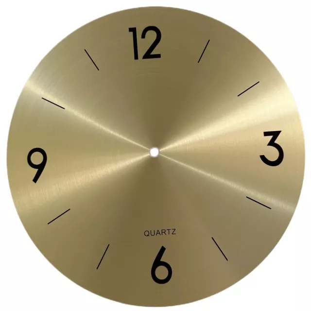 Clock Dial Face Clock 11.14inch Arabic Numeral Centre Hole 10MM Home Decoration