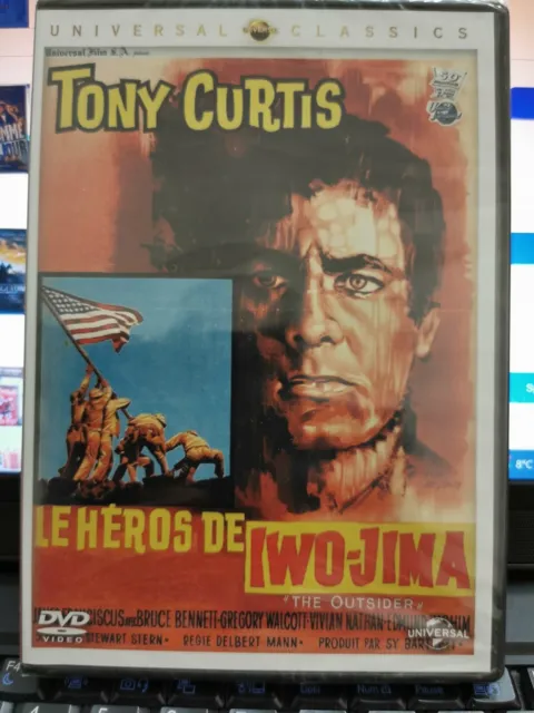 Le Heros De Iwo- Jima Film Delbert Mann Dvd 1961/2016 Neuf Sous Blister