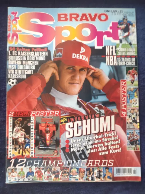 Bravo Sport 23.1997 ohne Poster Berichte Schumacher NBA Jancker