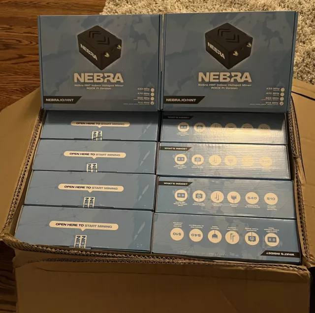 Nebra Indoor Helium HNT 915 MHz US Hotspot Miner NEW IN BOX! **READY TO SHIP** Nebra Indoor Helium HNT 915 MHz US Hotspot Miner NEW IN BOX! **READY TO SHIP**