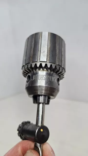 JACOBS 6A Drill Chuck 0-1/2" Capacity 33 Taper with Key