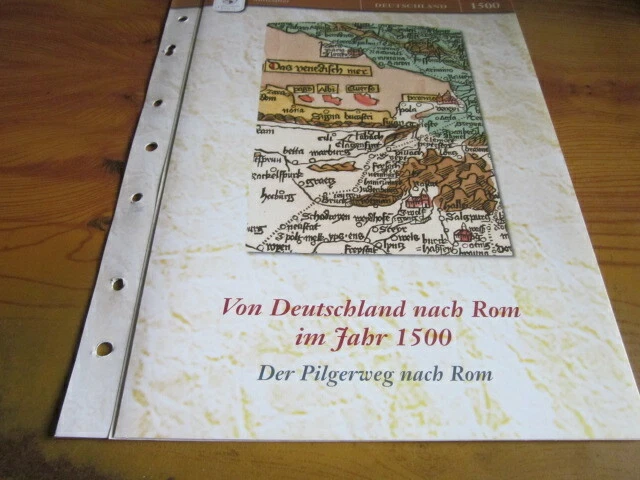 Dtsch.Geschichte in Historischen Karten 1500 Der Pilgerweg nach Rom