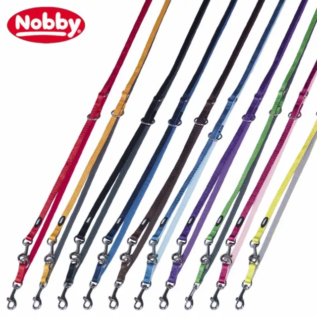 Nobby Führleine CLASSIC PRENO MINI - 200 cm lang 10 mm breit - Nylon Hundeleine