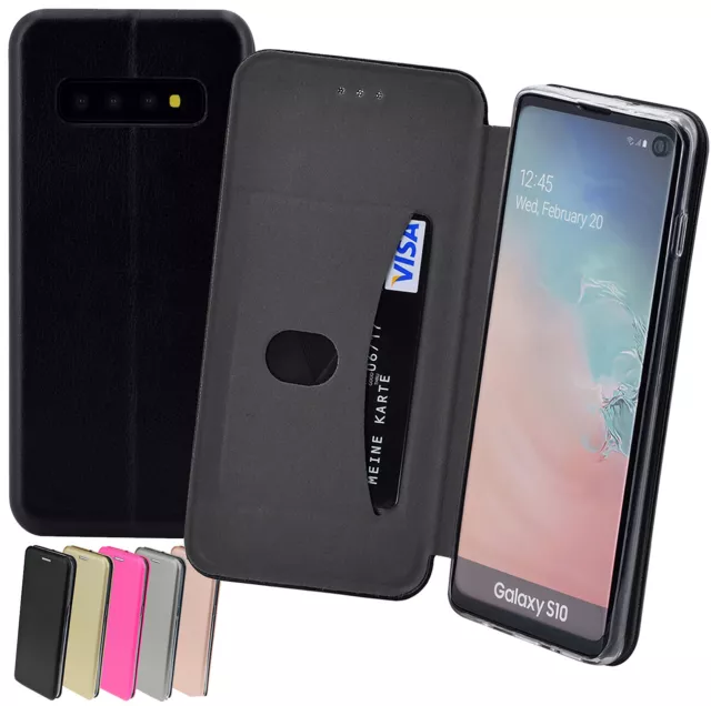 Hülle Schutz Tasche Book Cover Case für Samsung Galaxy S10 | S10e | S10 Plus