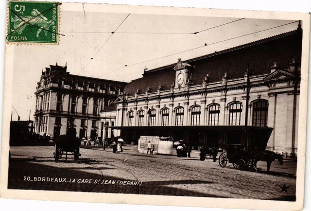 CPA BORDEAUX - La Gare St-JEAN (départ) (177053)