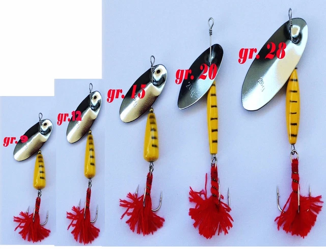 SHAD Esca In Gomma Per Trota - Amo Piombato 4cm Per Spinning In Fiume E Lago - Foto 7