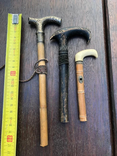 Gros Lot Cannes à Pêche Collector – Anciennes Bambou Et Modernes + Accessoires – Occasion