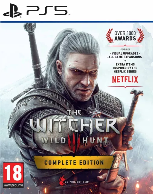 The Witcher 3 Wild Hunt Complete Edition PS5 Playstation 5 BRAND NEW & SEALED 3