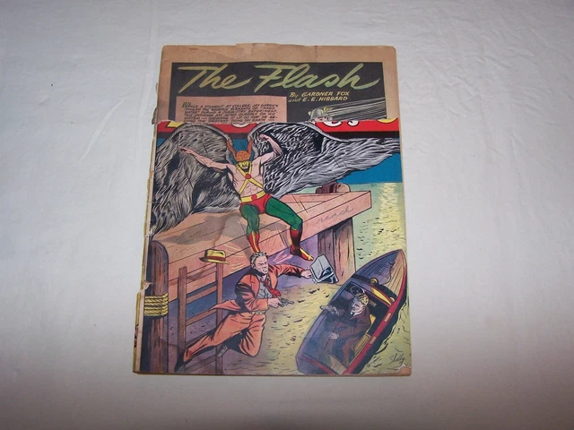 Flash Comics Vol. 1 No. 15 MARCH 1941, 10¢ Hawkman Cover