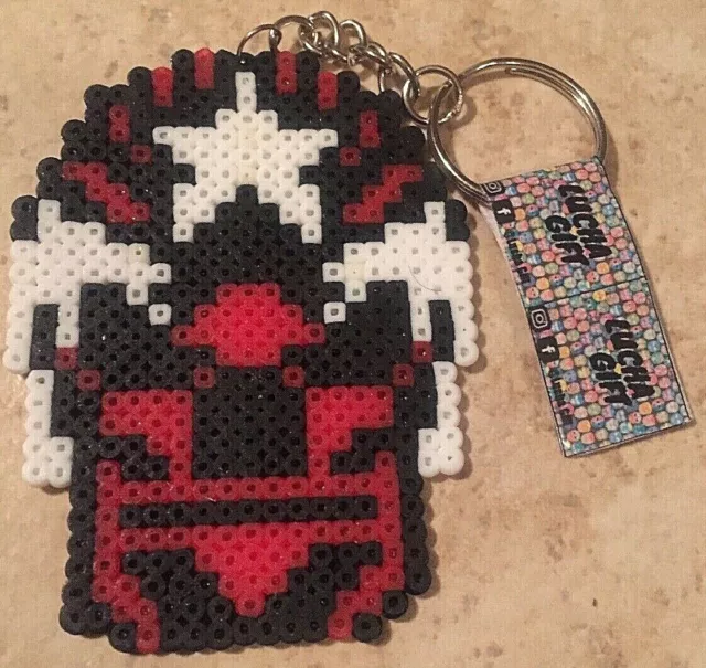 Mr. Logo Lucha Mask 2.25” X 3.0” KeyChain