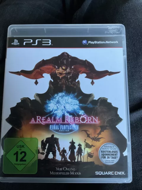 Final Fantasy XIV Online: A Realm Reborn (Sony PlayStation 3, 2013)