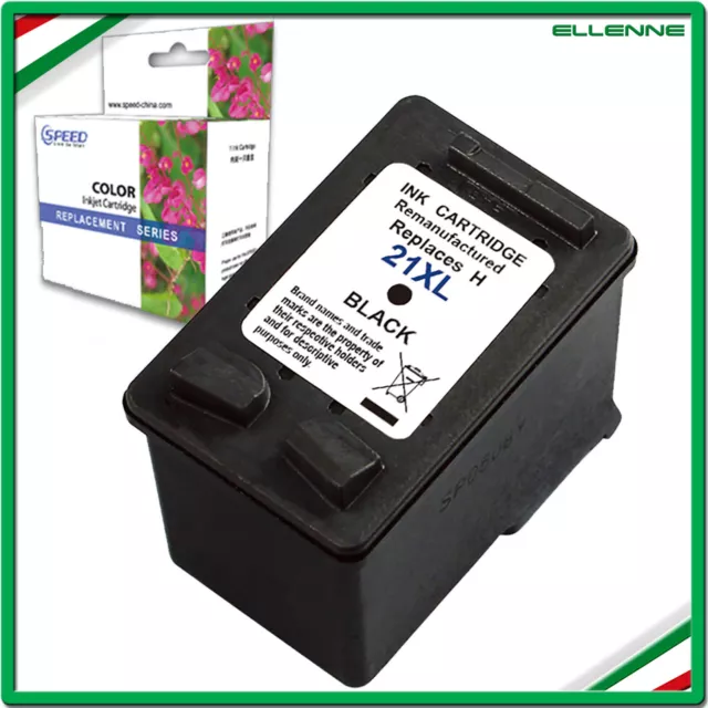 ✅ Cartuccia Per Hp 21 Xl Nero Stampante Deskjet D1320 D2360 F2180 F370 F300 ✅