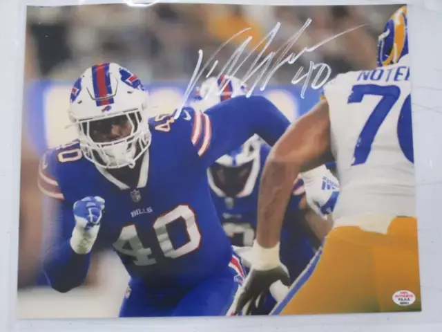 Von Miller of the Buffalo Bills signed autographed 8x10 photo PAAS COA 051