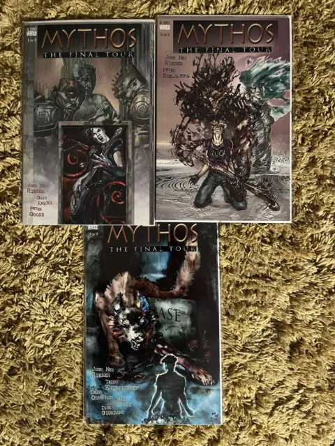 Mythos the Final Tour 1-3 (of 3) VFN/NM- VERTIGO COMPLETE