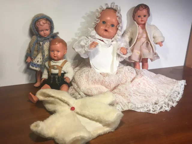 Puppen Kovolut Schildkröt 1950er Jahre