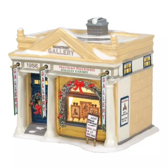 Department 56 Original Snow Village: Rockwell's Holiday Exhibit 6005450