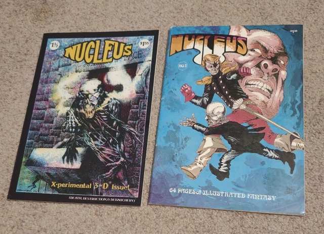 Nucleus #1 CEREBUS the Aardvark story Dave Sim 1979 Underground Lot Of 2