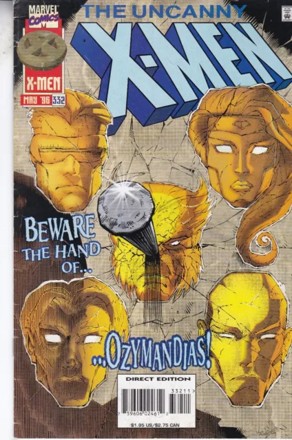 Marvel Comics Uncanny X-Men Vol. 1 #332 May 1996 1St App Ozymandias Fast P&P