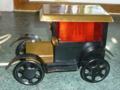 Lampe De Chevet Tealight - Socle Bois, Abat-jour Métal, Culot E27 - Pour Chambre, Salon, Bureau - Noir