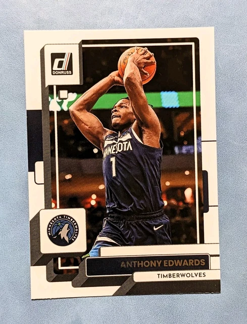 Panini Wolves &ANTHONY EDWARDS& 22-23 cartes Panini Minnesota Timberwolves #96 ...