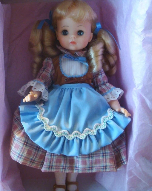 Madame Alexander 1991 Goldilocks Collectible 14" Doll with Stand in Original Box