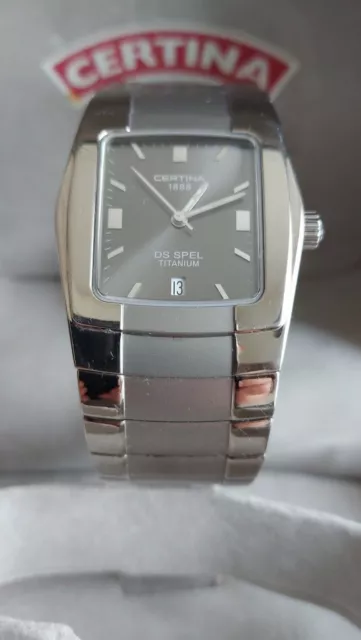 CERTINA 1888 DS Spel Titanium Quartz EUR 230 00 PicClick FR