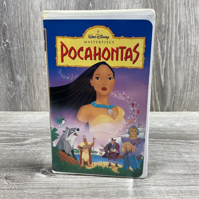 Pocahontas Walt Disney Masterpiece Collection VHS 1996