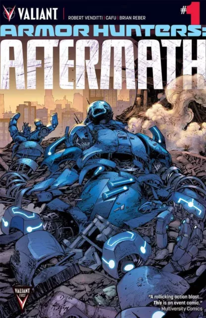 Armor Hunters Aftermath #1 (2014) Vf/Nm Valiant Scarce