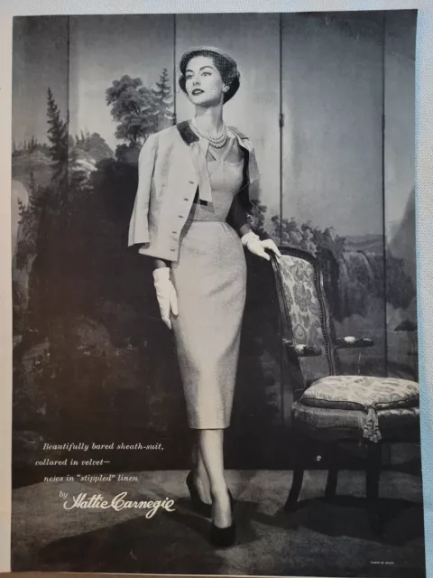 1953 VINTAGE HANSEN women's gloves glitter to hands vintage fashion ad  $9.99 - PicClick