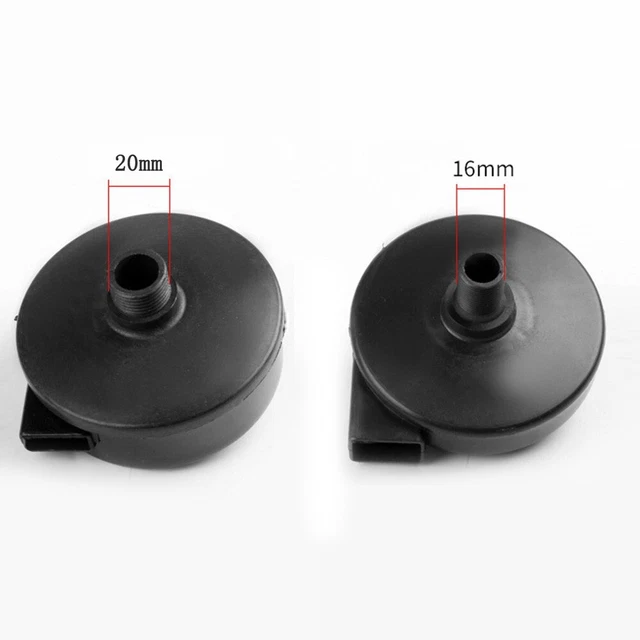 Parti filtro compressore aria dispositivo filo 2 pz 16 mm 20 mm ingresso plastica