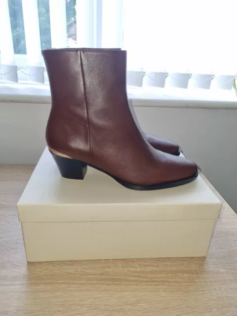 Radley Ankle Boots Rosette Row Ladies, Dark Brown UK 6