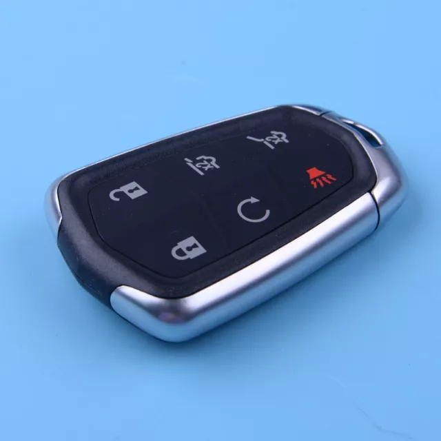 6 Button Smart Remote Key Fob Case Shell Fit For Cadillac Escalade 2015-2018