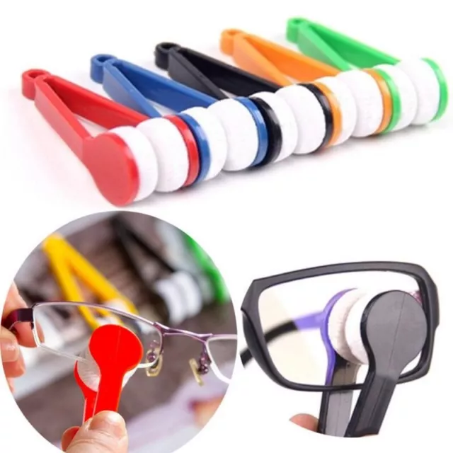 10 Pcs Limpiador de Gafas con Fibra Súper Fina, Paño de Toallistas para Lentes