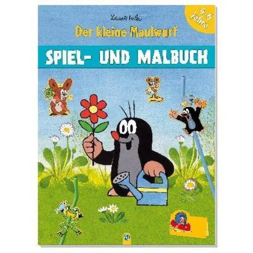 Spiel-und Malbuch Der kleine Maulwurf | Andreas Trötsch | Taschenbuch | 64 S.