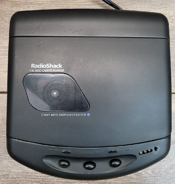 VINTAGE RADIO SHACK VHS Rewinder Model 441222 with counter 19.99