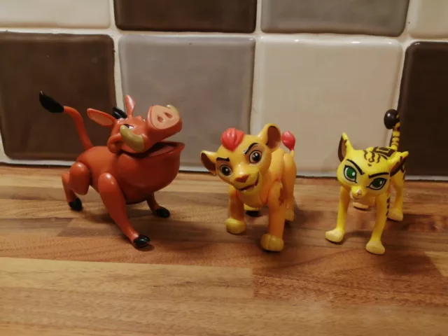 Disney Lion Guard Kion, Fuli, Pumba - Just Play Figures.