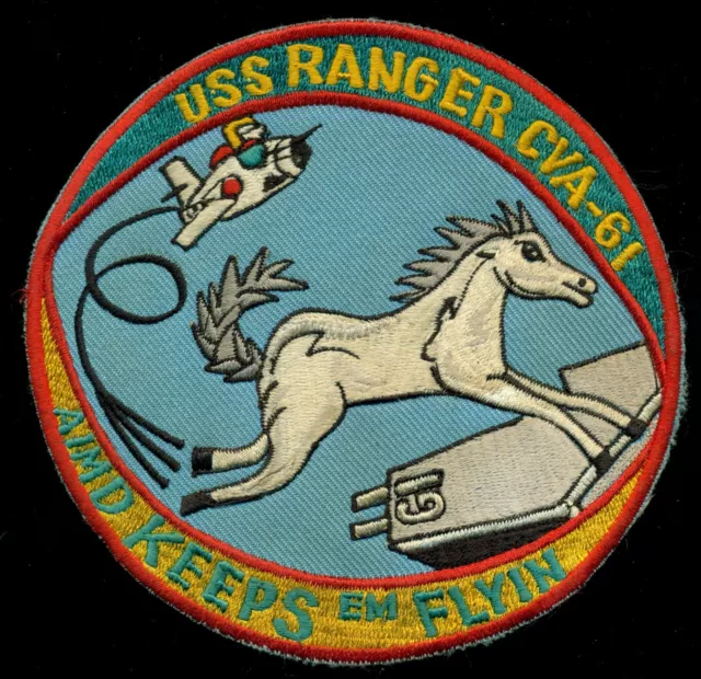 USN USS Ranger CVA-61 Patch N-7