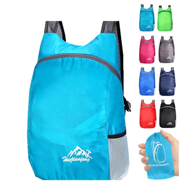20L Ultralight Waterproof Foldable Outdoor Camping Hiking Trekking Backpack-wf