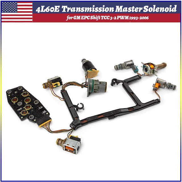 TRANSMISSION MASTER SOLENOID 4L60E Kit for GM EPC Shift TCC 32 PWM