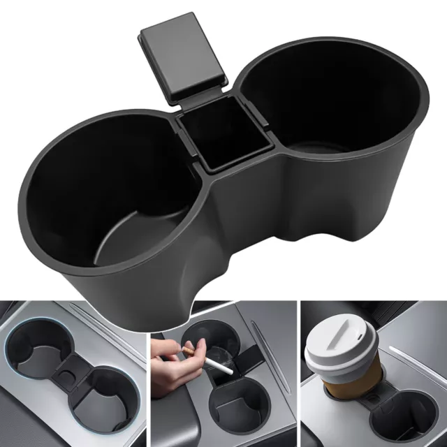 Cup Holder for Tesla Model 3 Y Center Console Accessories Insert Slot Slip  Clip