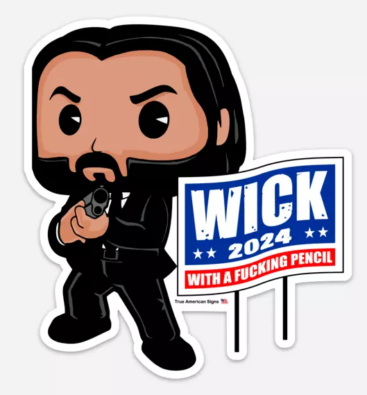 JOHN WICK 2024 decal 5.95 PicClick
