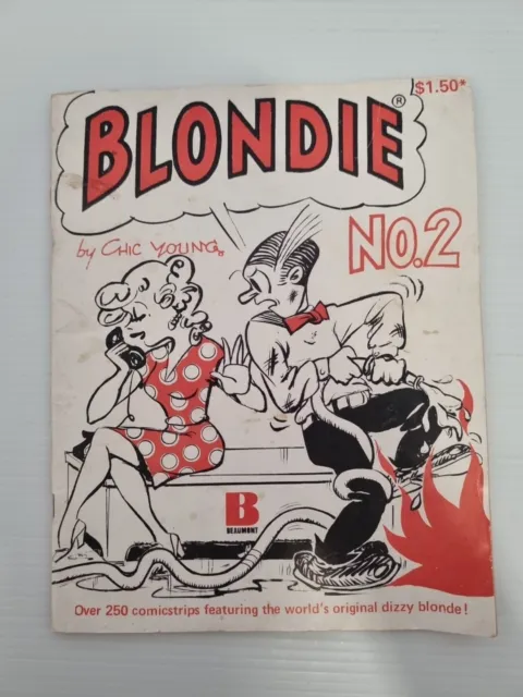 Blondie No.2 Comic Book by Chic Young 1977