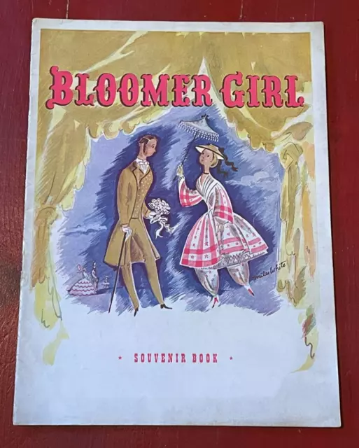 Vintage 1944 "Bloomer Girl" Souvenir Theater Program - Nanette Fabray