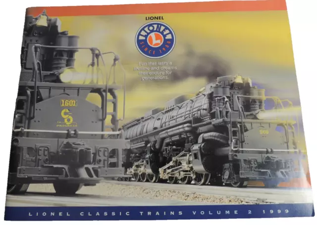 Lionel 1999 Volume 2 Classic Trains Catalog - Toy Trains Railroad RR