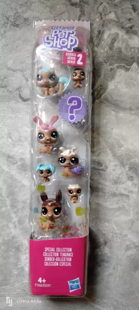 Littlest Pet Shop Serie 2- 8 Figurines , HASBRO E 1066/EO 397 Neuf Sous Blister