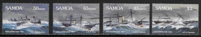Samoa Scott #'s 755a-d MNH