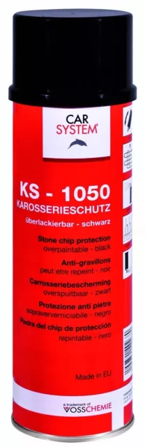 1 Pulvérisation 500ml Cs KS-1050 Noir Protection Chutes de Pierres Peinture