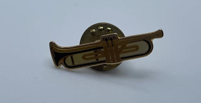 Music Trombone Hat Pin Tie Lapel